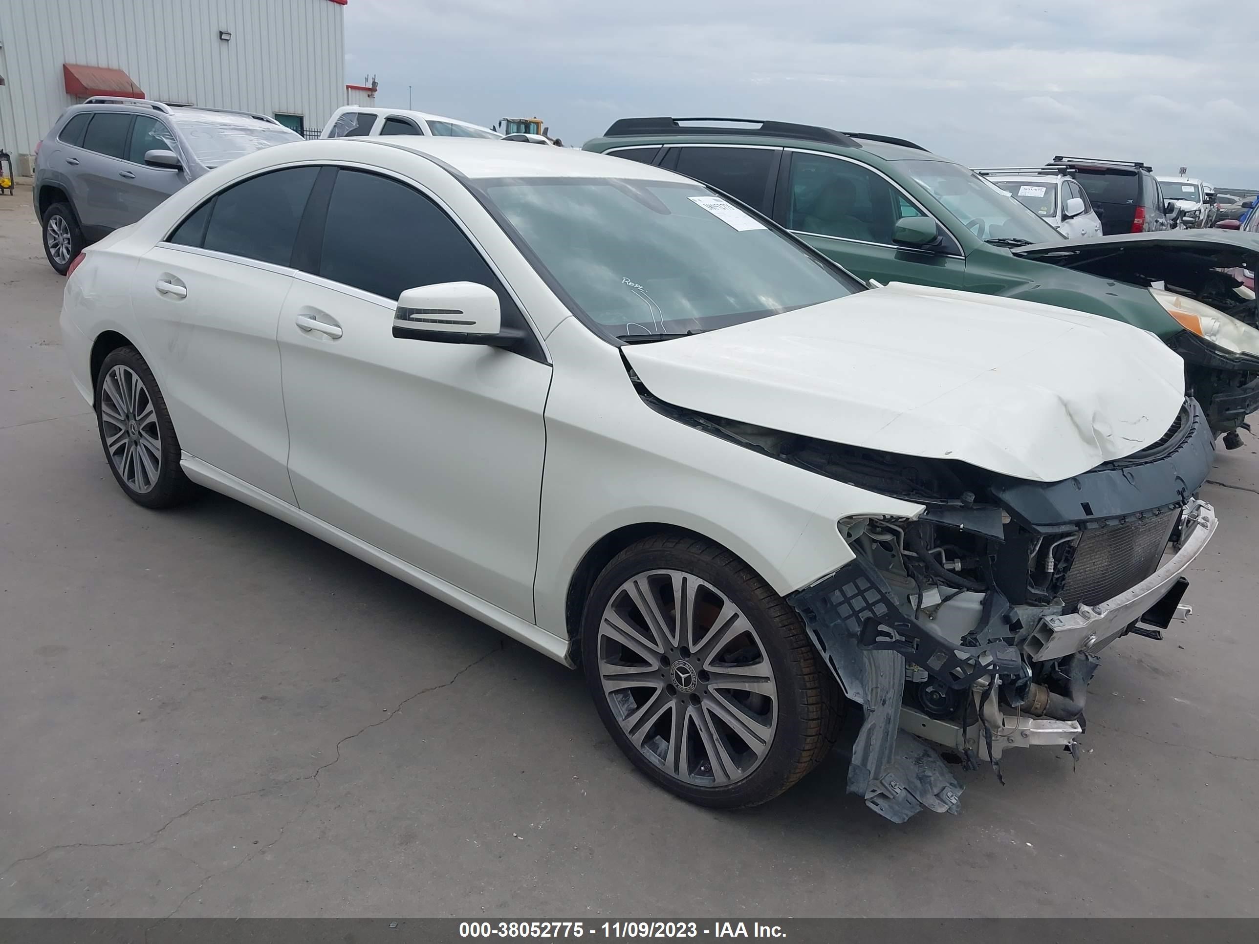 MERCEDES-BENZ CLA-KLASSE 2018 wddsj4eb7jn584947