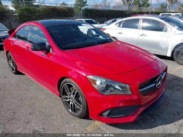 MERCEDES-BENZ CLA 250 2018 wddsj4eb8jn587758