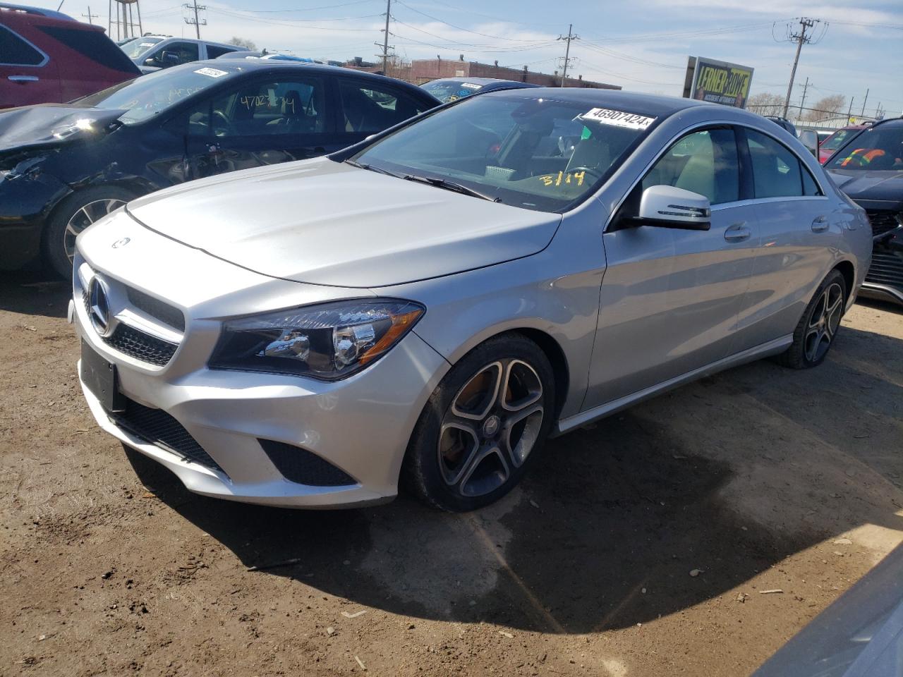 MERCEDES-BENZ CLA-KLASSE 2014 wddsj4eb9en104381