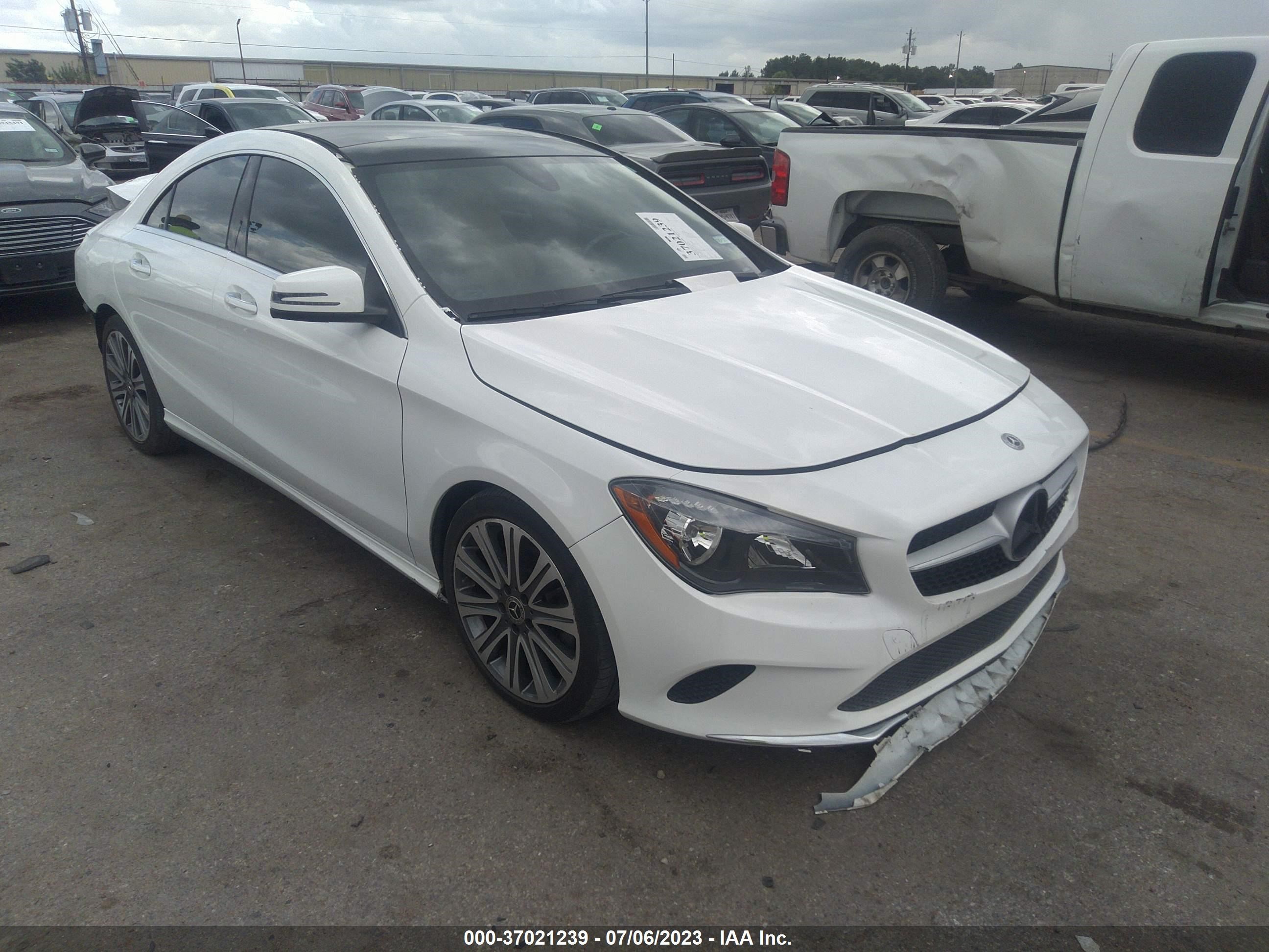 MERCEDES-BENZ CLA-KLASSE 2018 wddsj4eb9jn639902