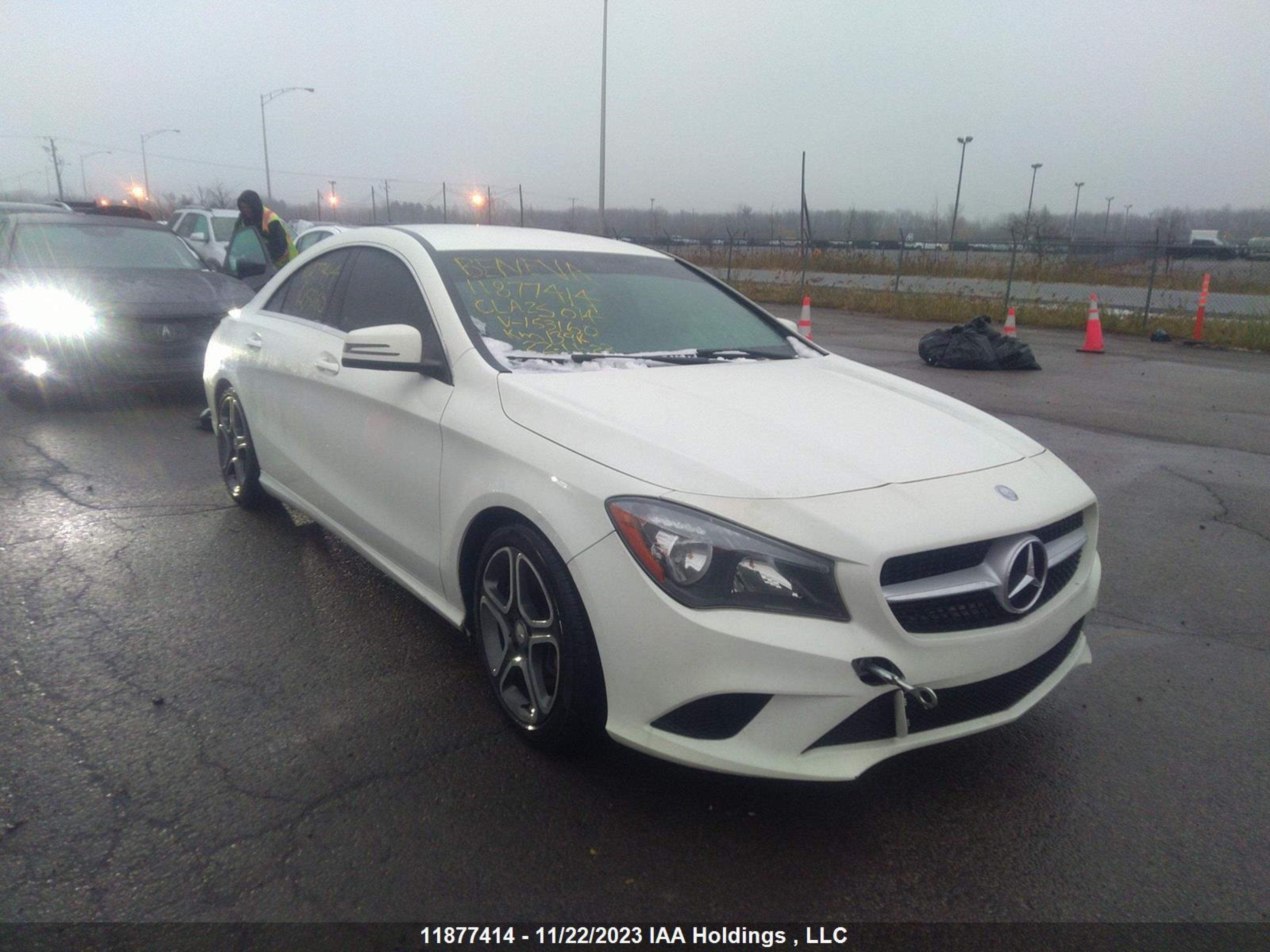 MERCEDES-BENZ CLA-KLASSE 2014 wddsj4gb0en153160