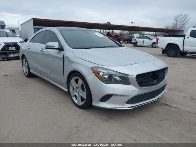 MERCEDES-BENZ CLA 250 2018 wddsj4gb0jn510329