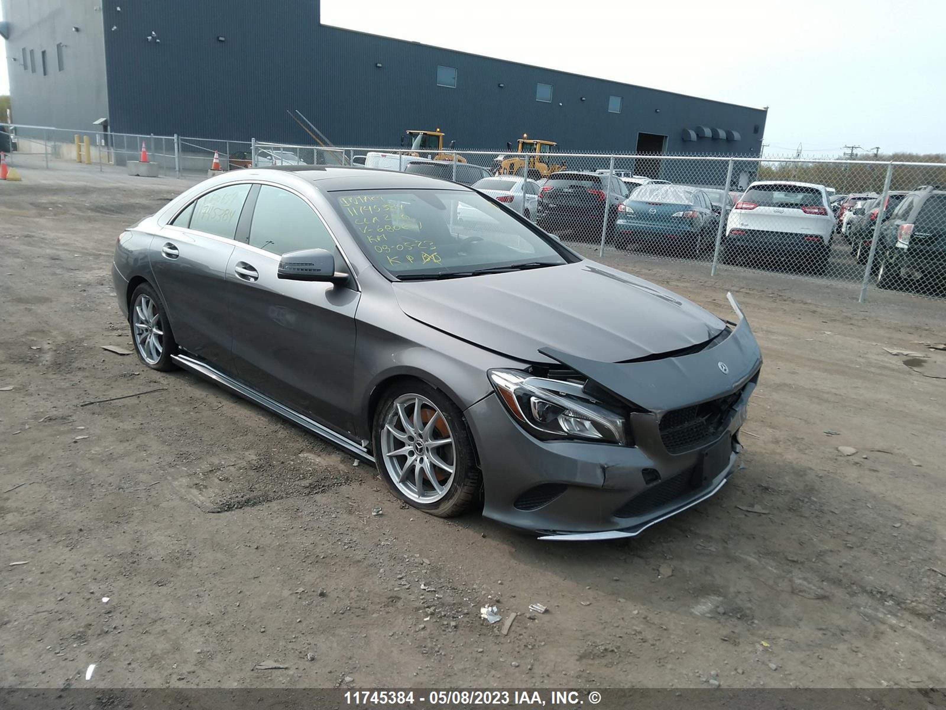 MERCEDES-BENZ CLA-KLASSE 2018 wddsj4gb0jn680657