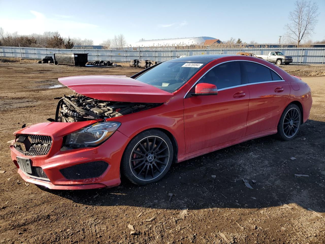 MERCEDES-BENZ CLA-KLASSE 2014 wddsj4gb1en159663