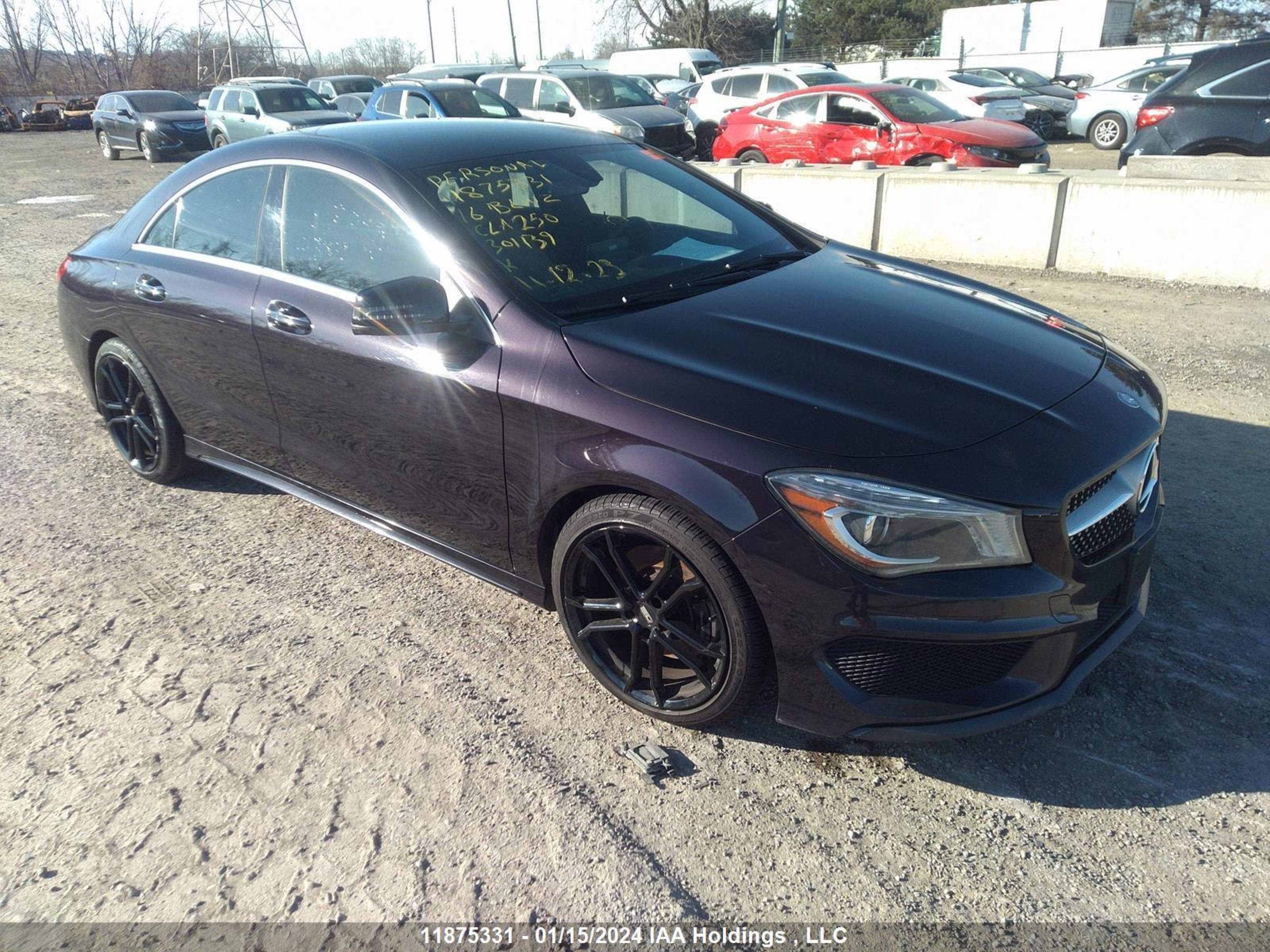 MERCEDES-BENZ CLA-KLASSE 2016 wddsj4gb1gn301139