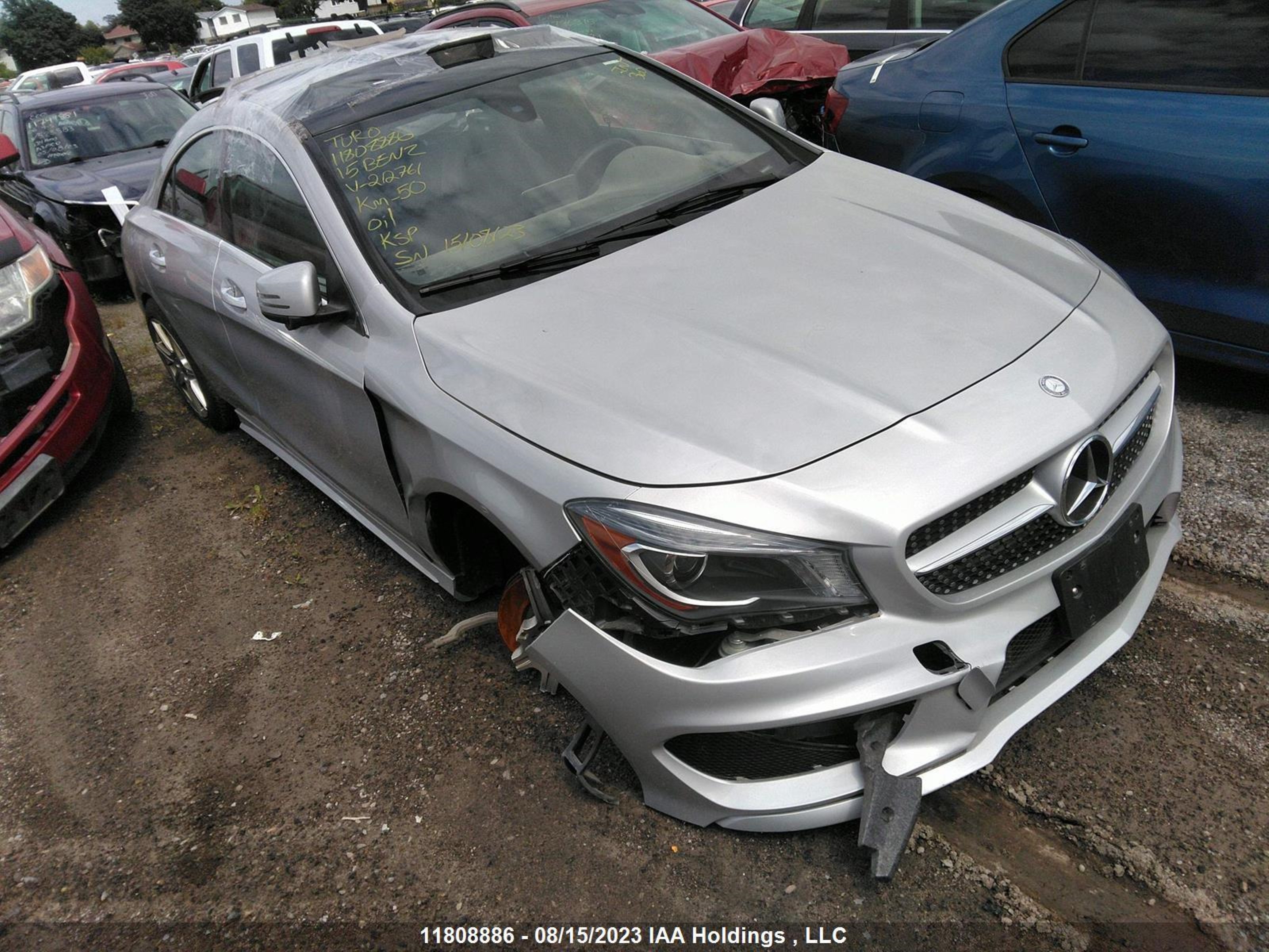 MERCEDES-BENZ CLA-KLASSE 2015 wddsj4gb2fn212761