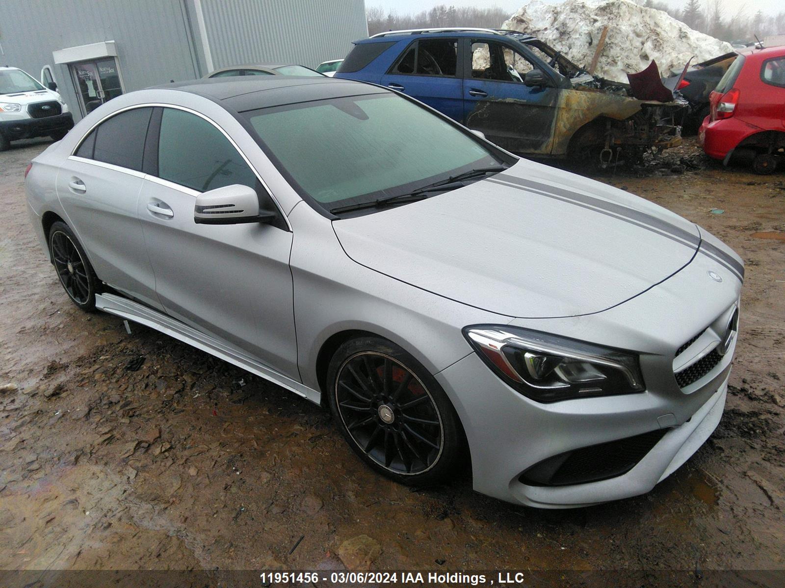 MERCEDES-BENZ CLA-KLASSE 2017 wddsj4gb2hn466408