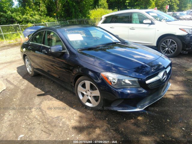 MERCEDES-BENZ CLA 2017 wddsj4gb2hn496444