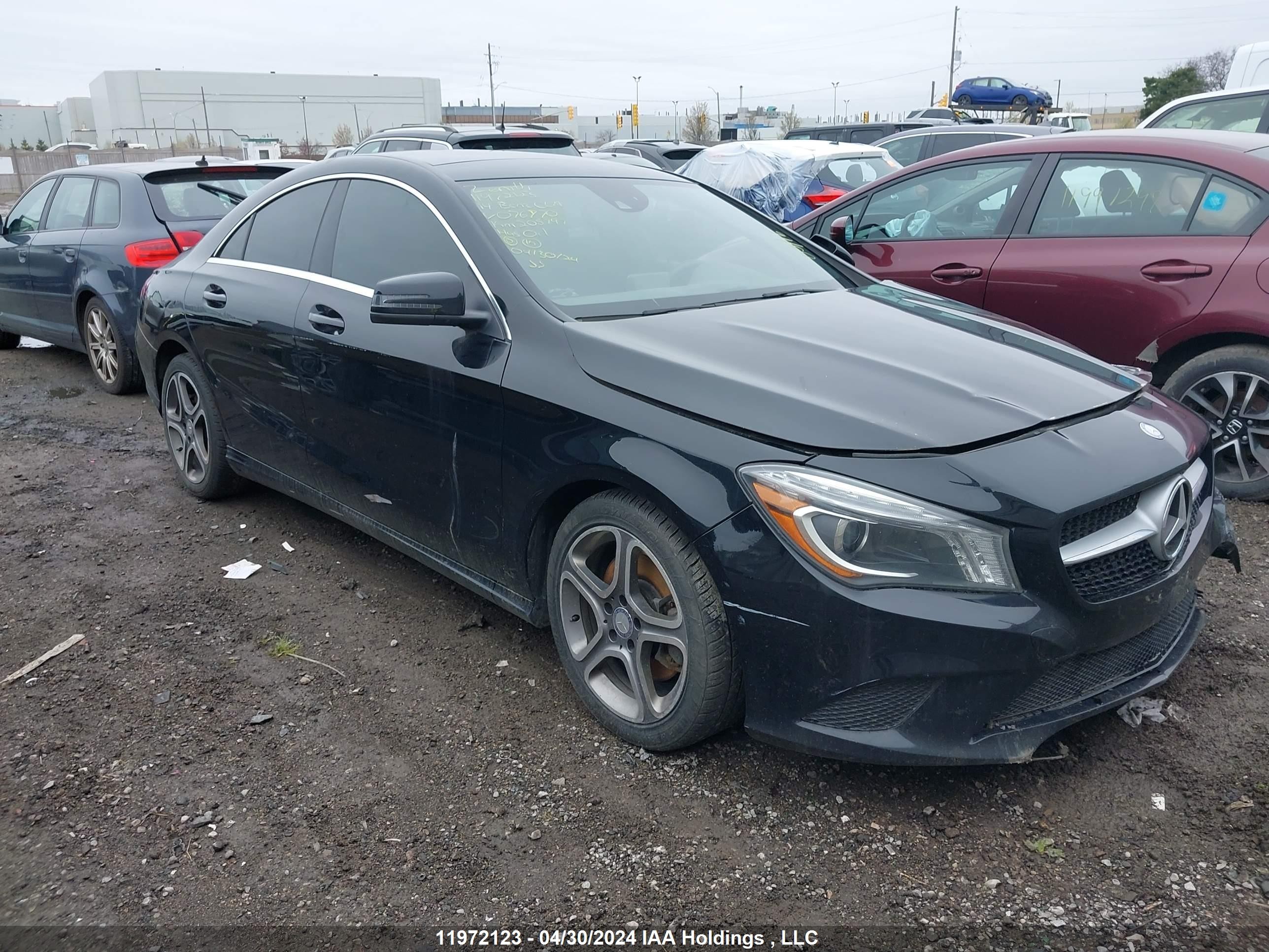 MERCEDES-BENZ CLA-KLASSE 2014 wddsj4gb3en076770