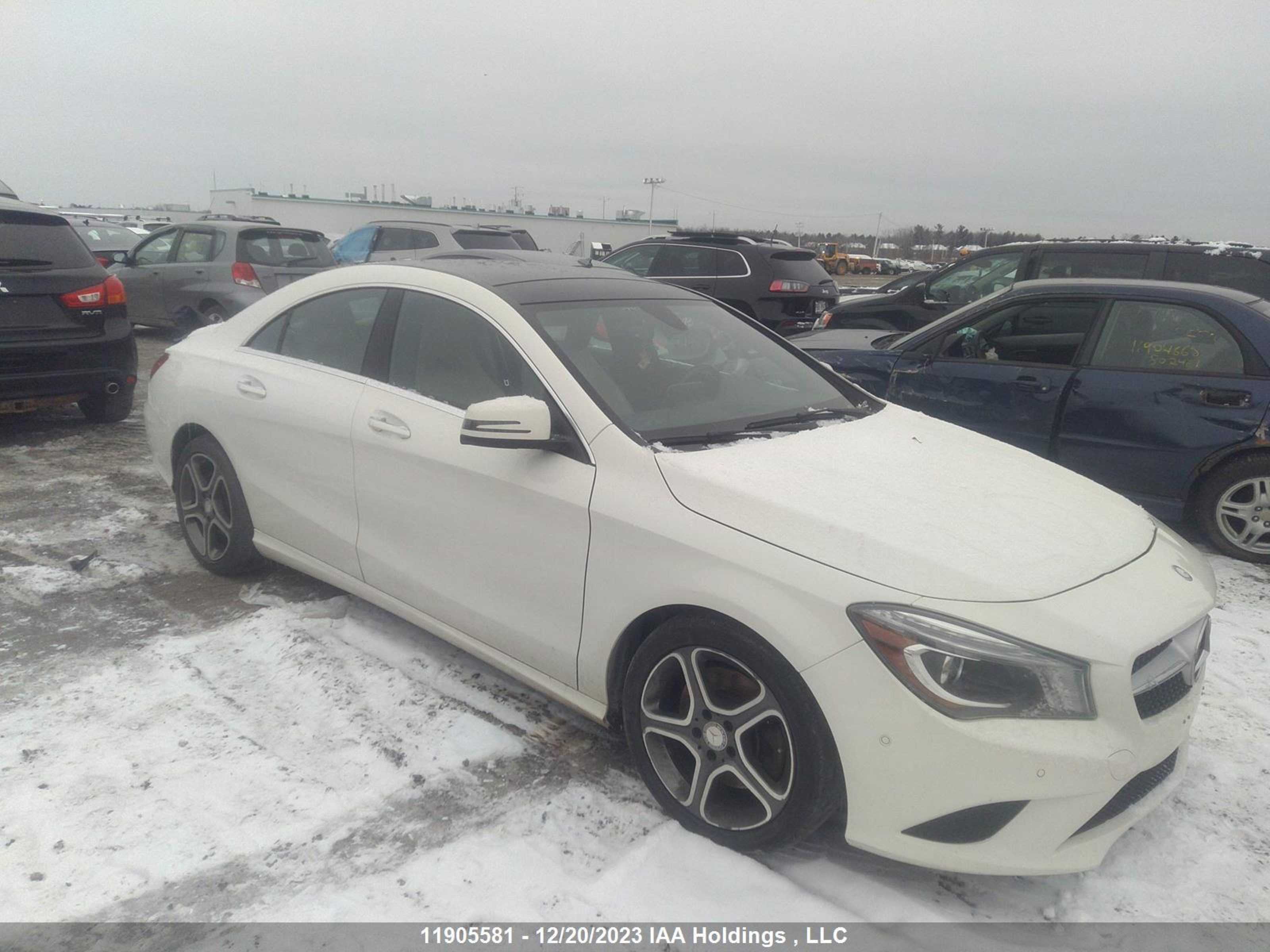 MERCEDES-BENZ CLA-KLASSE 2015 wddsj4gb3fn265078