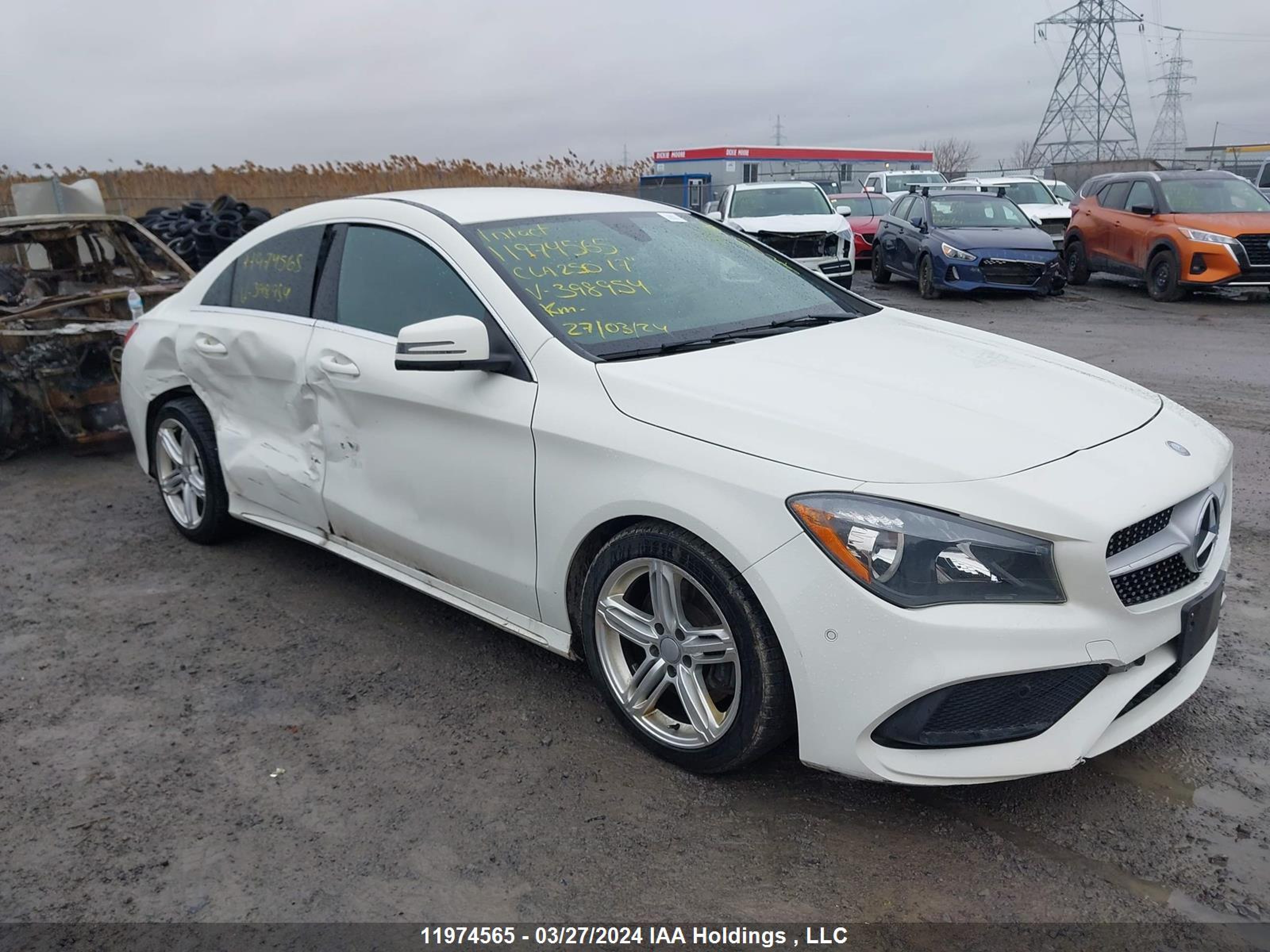 MERCEDES-BENZ CLA-KLASSE 2017 wddsj4gb6hn398954