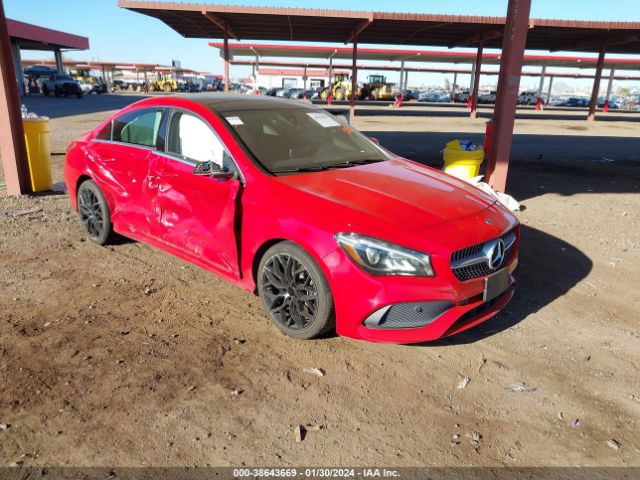 MERCEDES-BENZ CLA 250 2018 wddsj4gb6jn536546