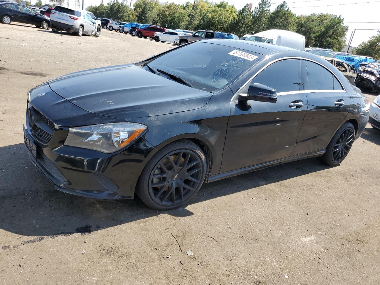 MERCEDES-BENZ CLA-KLASSE 2018 wddsj4gb7jn590499