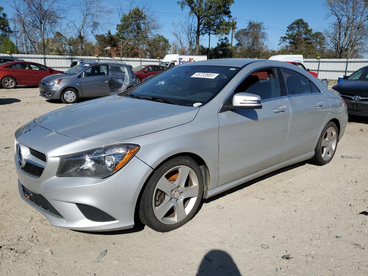 MERCEDES-BENZ CLA-KLASSE 2015 wddsj4gb8fn243447