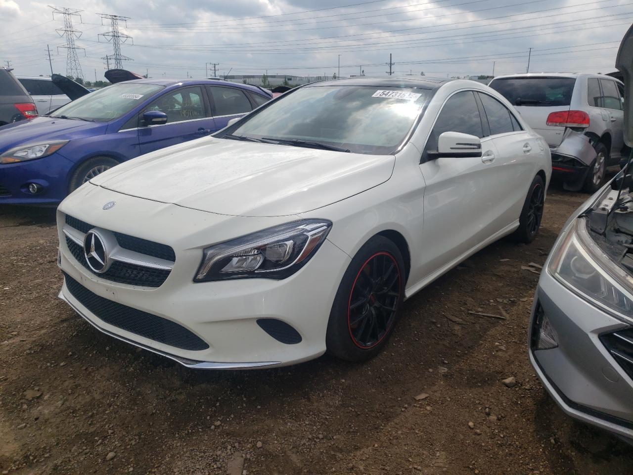 MERCEDES-BENZ CLA-KLASSE 2017 wddsj4gb8hn441397