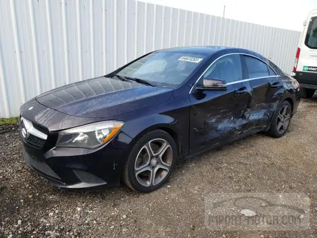 MERCEDES-BENZ CLA-KLASSE 2014 wddsj4gbxen114057