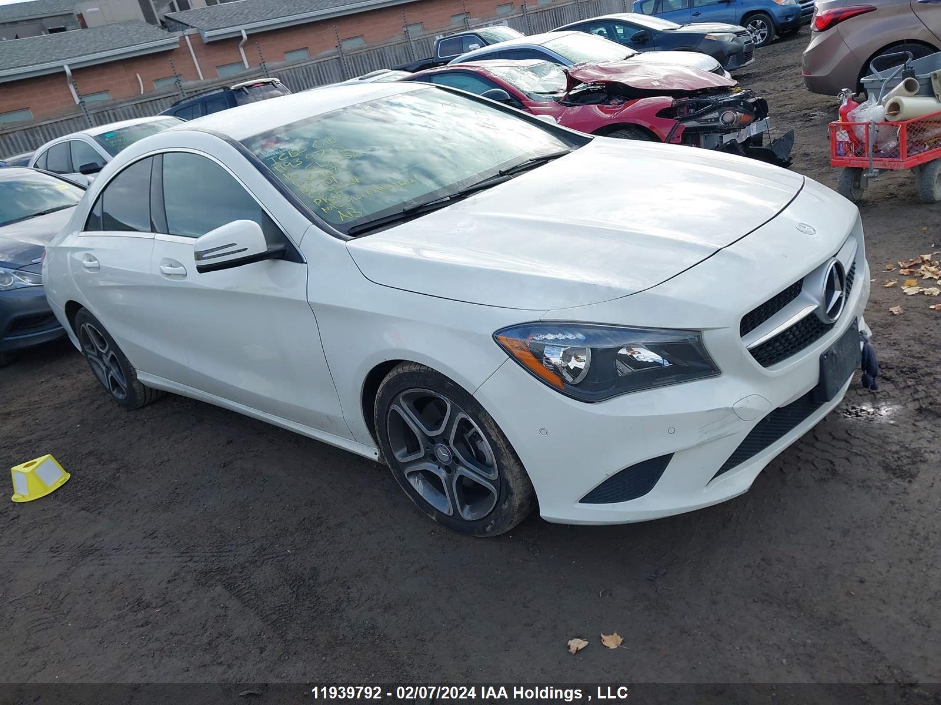 MERCEDES-BENZ CLA-KLASSE 2016 wddsj4gbxgn363672