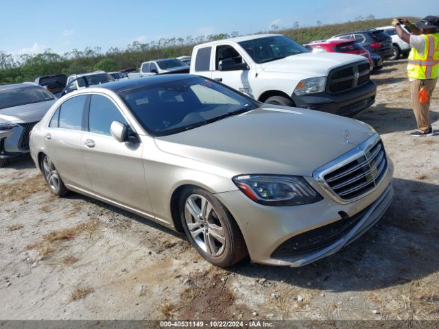 MERCEDES-BENZ S-CLASS 2019 wddug6ebxka468072