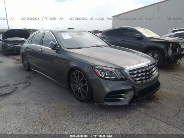 MERCEDES-BENZ S-CLASS 2018 wddug6gb4ja351986