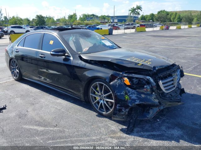 MERCEDES-BENZ S-CLASS 2018 wddug6gb8ja356172