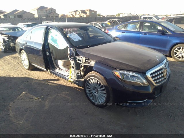 MERCEDES-BENZ S-CLASS 2015 wddug7gb4fa123094