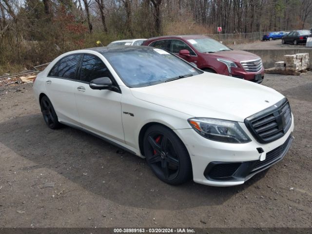 MERCEDES-BENZ S 63 AMG 2015 wddug7jb2fa139190