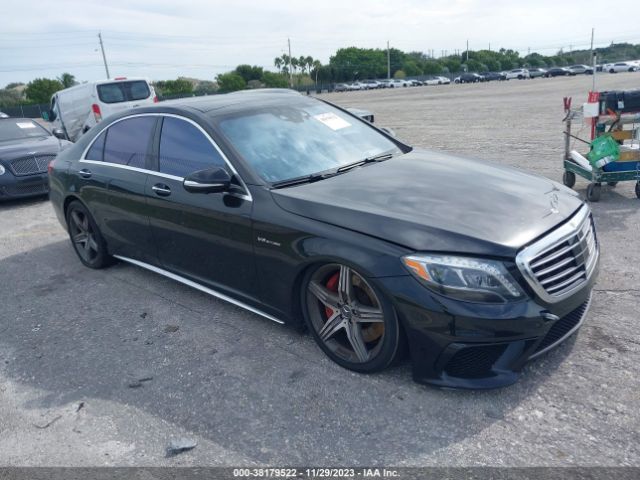 MERCEDES-BENZ S 63 AMG 2015 wddug7jbxfa178481