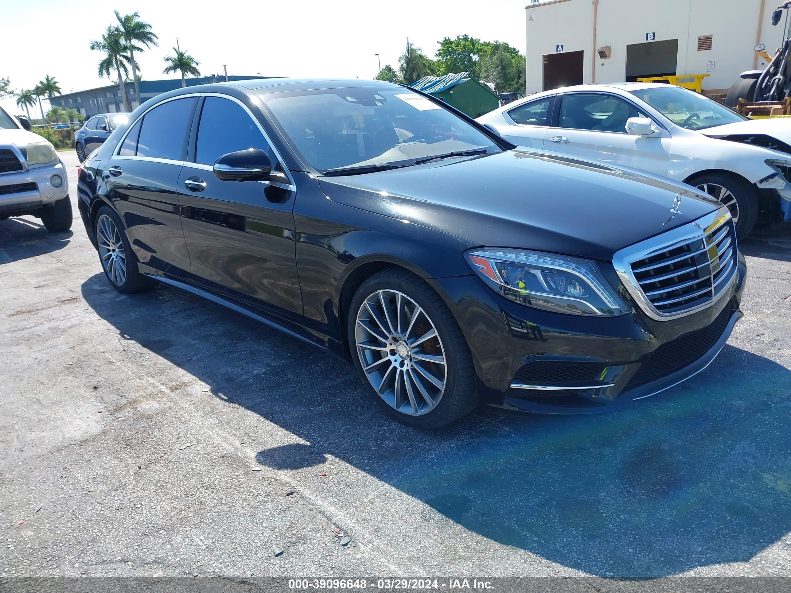 MERCEDES-BENZ S-KLASSE 2015 wddug8cb1fa146585