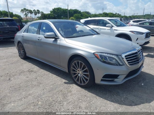 MERCEDES-BENZ S-CLASS 2015 wddug8cb3fa162027