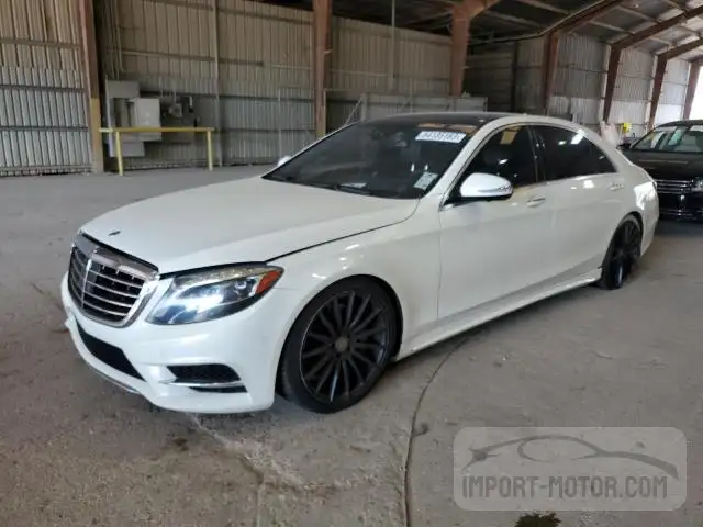 MERCEDES-BENZ S-KLASSE 2015 wddug8cbxfa119241