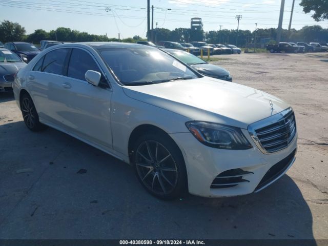 MERCEDES-BENZ S-CLASS 2019 wddug8db1ka438701