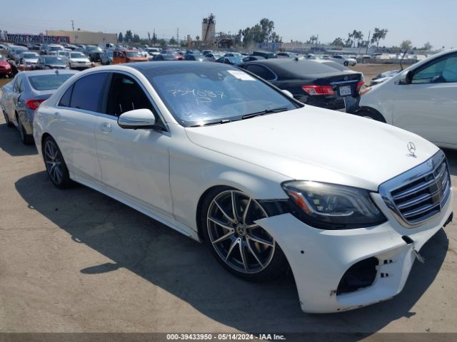 MERCEDES-BENZ S 560 2019 wddug8db6ka426074