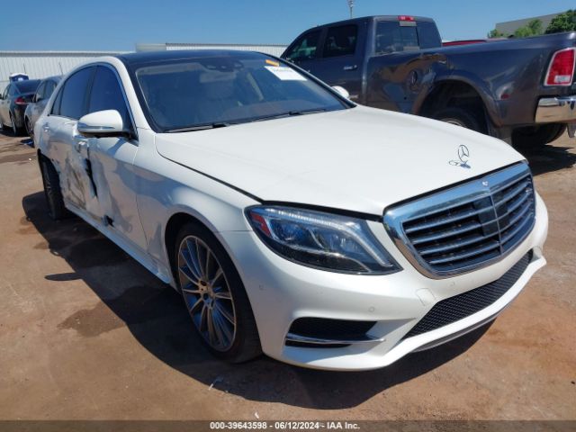 MERCEDES-BENZ S-CLASS 2016 wddug8fb1ga219225