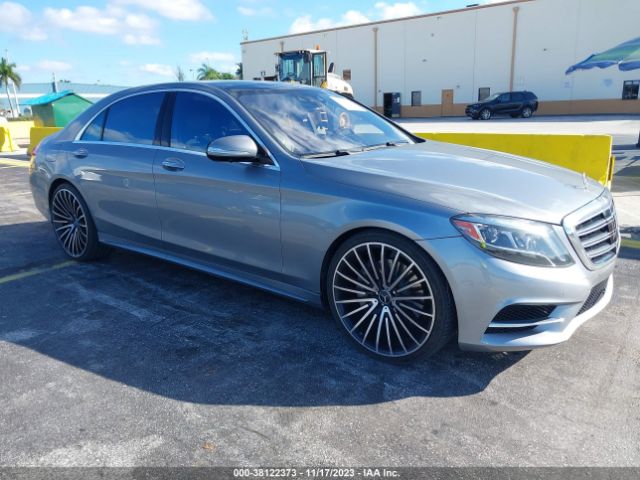 MERCEDES-BENZ S-CLASS 2015 wddug8fb9fa100076