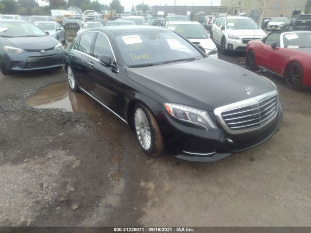 MERCEDES-BENZ S-CLASS 2015 wddug8fb9fa123602