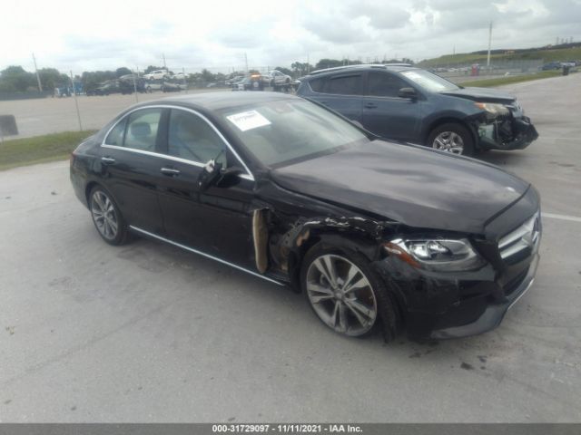 MERCEDES-BENZ C-CLASS 2017 wddwf4jb0hr242266