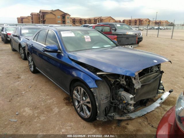 MERCEDES-BENZ C-CLASS 2017 wddwf4jb0hr248262