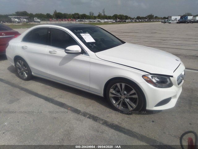 MERCEDES-BENZ C-CLASS 2016 wddwf4jb1gr145947