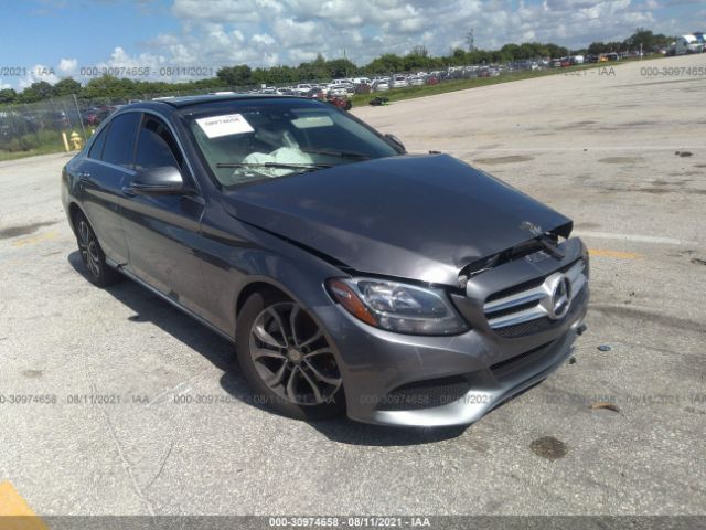 MERCEDES-BENZ C-CLASS 2017 wddwf4jb1hr259268