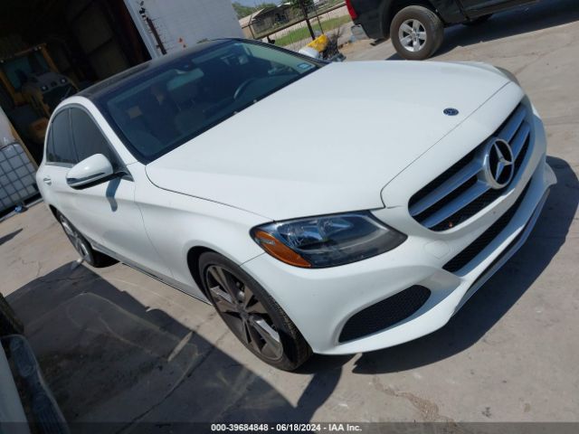 MERCEDES-BENZ C-CLASS 2018 wddwf4jb1jr385667