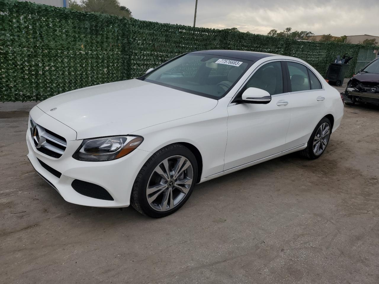 MERCEDES-BENZ C-KLASSE 2018 wddwf4jb1jr407635