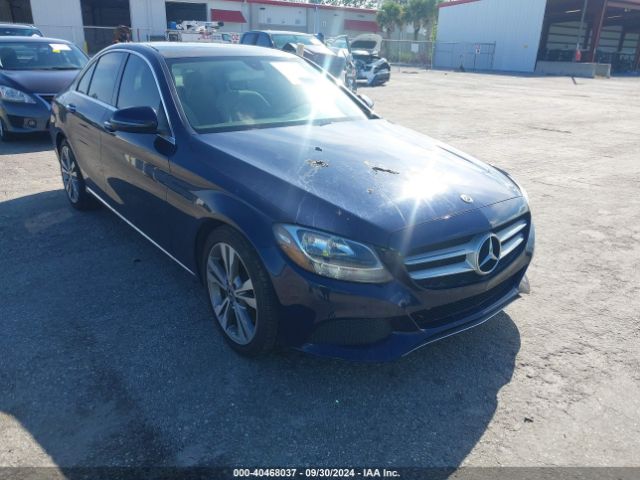 MERCEDES-BENZ C-CLASS 2018 wddwf4jb1jr411281