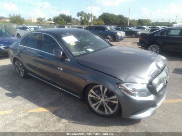 MERCEDES-BENZ C-CLASS 2017 wddwf4jb2hr230376