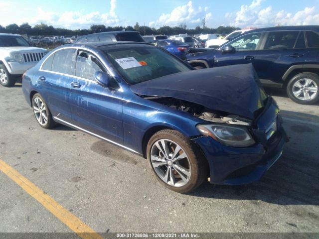 MERCEDES-BENZ C-CLASS 2017 wddwf4jb2hr248375