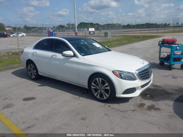 MERCEDES-BENZ C 300 2017 wddwf4jb2hr300720