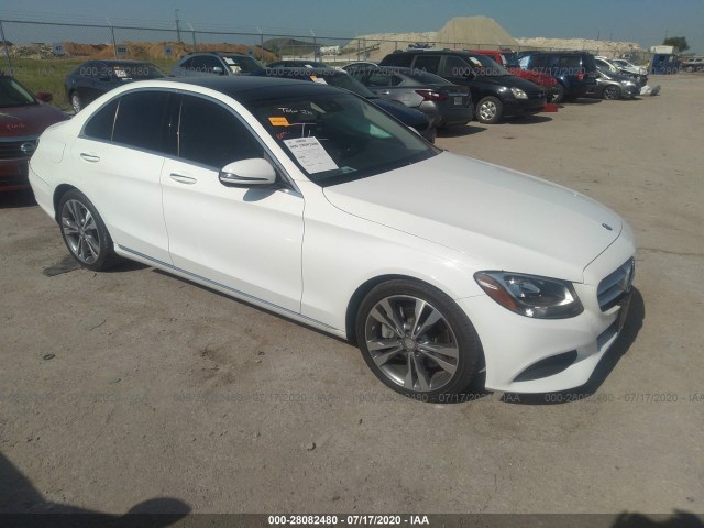 MERCEDES-BENZ C-CLASS 2016 wddwf4jb3gr145982