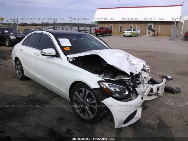 MERCEDES-BENZ C-CLASS 2018 wddwf4jb4jr386988