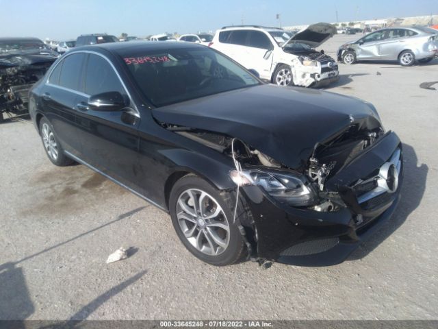 MERCEDES-BENZ C-CLASS 2016 wddwf4jb5gr173377