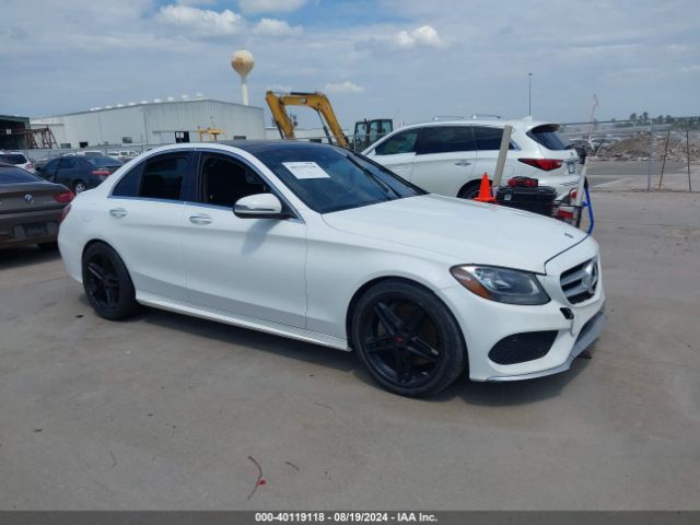 MERCEDES-BENZ C-CLASS 2017 wddwf4jb5hr237497