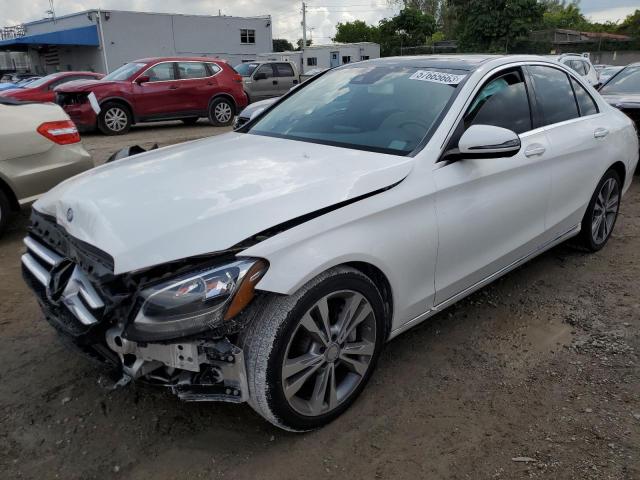 MERCEDES-BENZ C 300 2017 wddwf4jb5hr242473